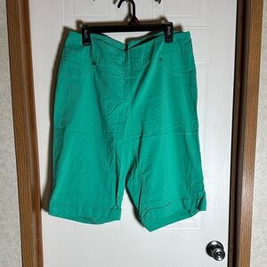 Westbound Teal Flat Front Men's Shorts